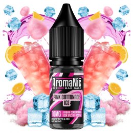 Aroma Pink Cottonade Ice 10ml - AromaNic Bar Salts