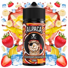 Aroma Strawberry Banana Ice 20ml/120 (Longfill) - Alpaca