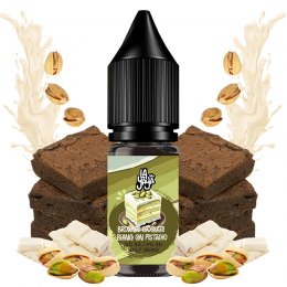 la yaya brownie chocolate blanco con pistacho
