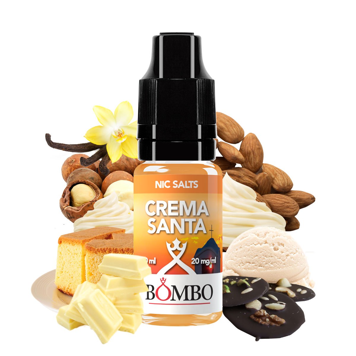 bombo crema santa - bombo nic salts