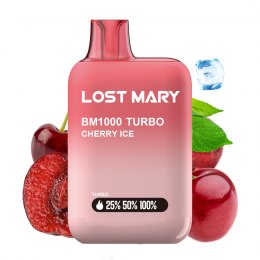 lost mary bm1000 pod desechable cherry ice 1000puffs - lost mary bm1000