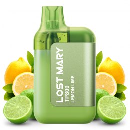 lost mary tp800 pod desechable lemon lime 800puffs - lost mary tp800
