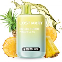 lost mary bm1000 pod desechable pineapple ice 1000puffs - lost mary bm1000