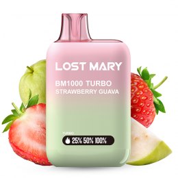 lost mary bm1000 pod desechable strawberry guava 1000puffs - lost mary bm1000