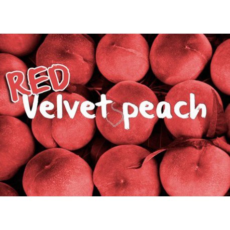 drops red velvet peach