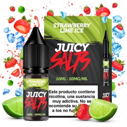 Strawberry Lime Ice 10ml - Juicy Salts